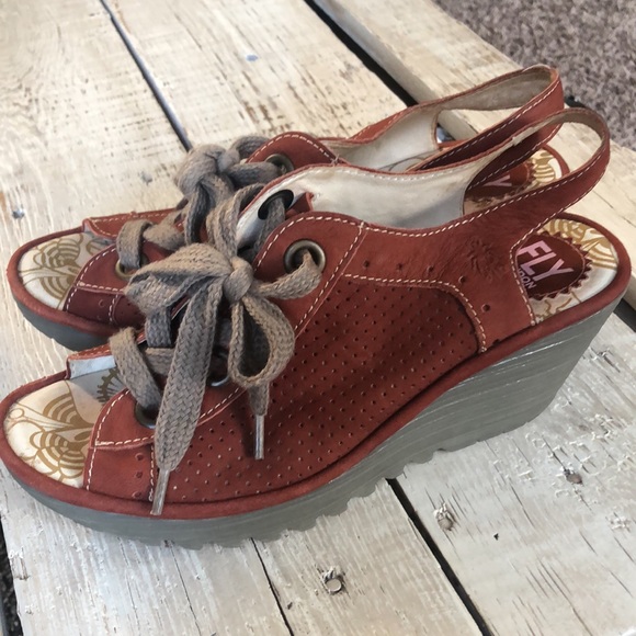 Fly London Ylfa wedges - Picture 3 of 8